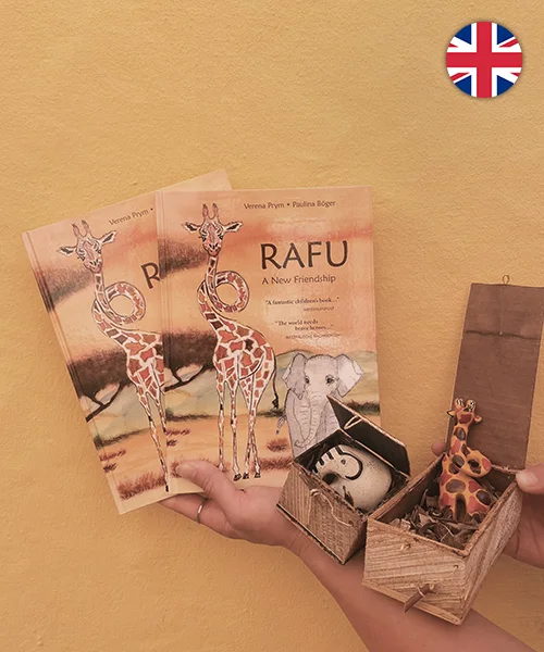 The RAFU and Remo set: both English hardcovers with the two figures