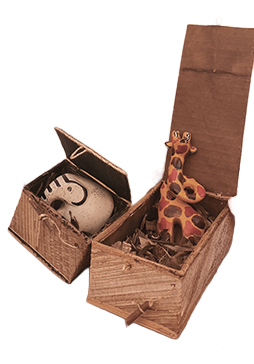 Spielfiguren Rafu und Remo